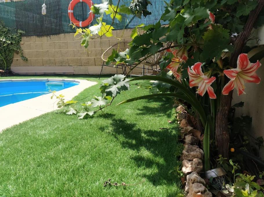 Luminosa Y Confortable Casa Con Vistas Y Piscina Jun Exterior photo